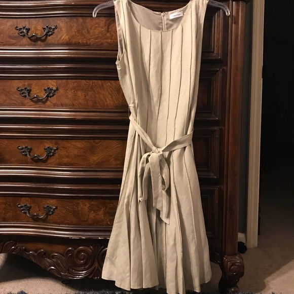 Calvin Klein Dresses & Skirts - Calvin Klein Linen Swing Mini Dress